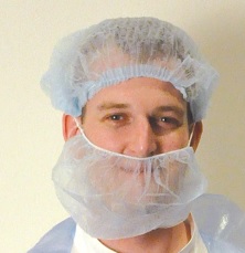 Crimped Hair Nets 21" - Blue - Pack of 100 - 50902.jpg