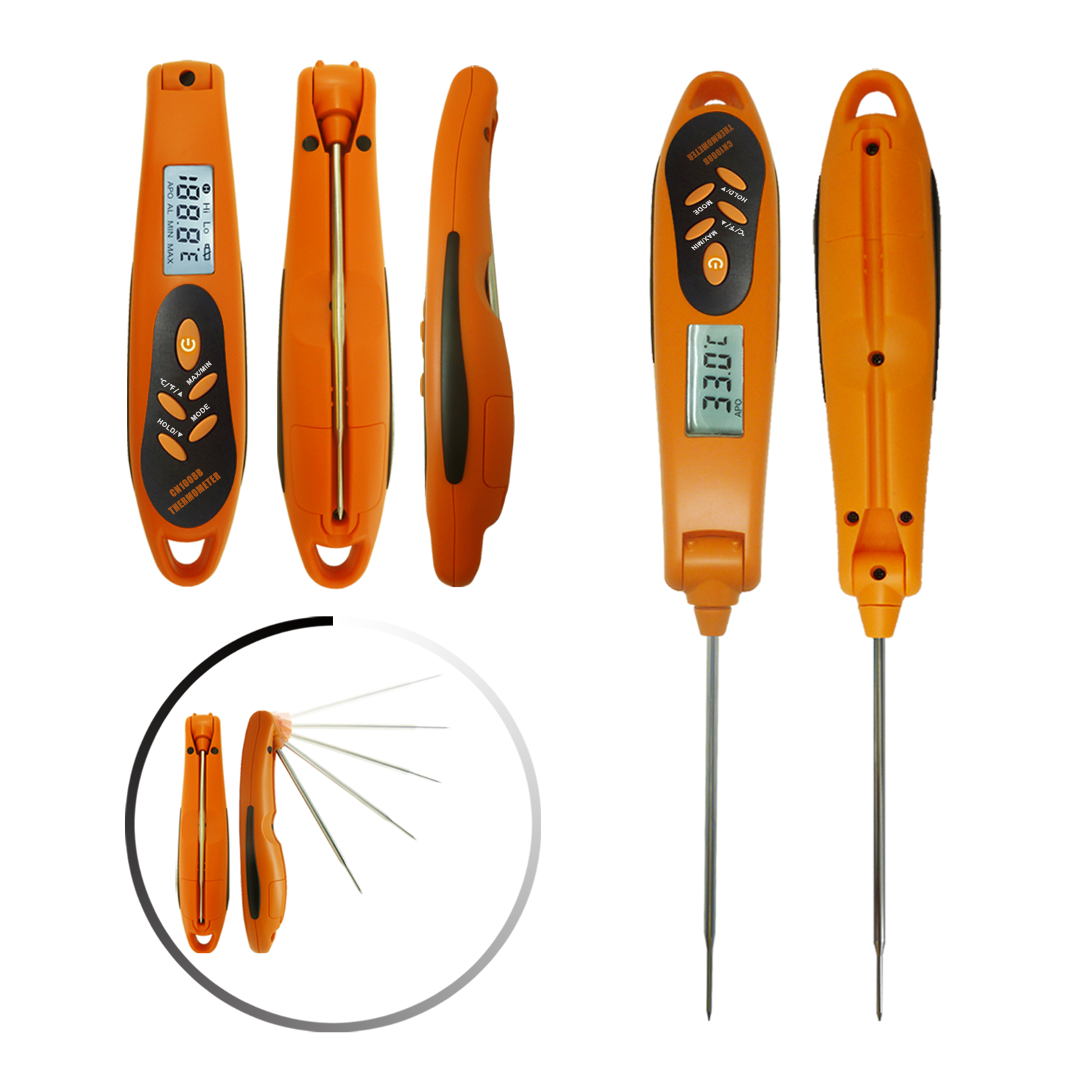 Digital Thermometer with Foldable Probe - 40610 foldable probe.png