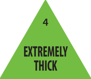 Removable 30mm Triangle Extremely Thick (Green)