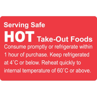 Permanent 60 x 40mm Hot Only