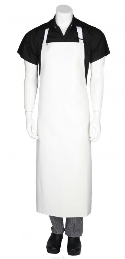 Long PVC Bib Apron - White - 79046.jpg
