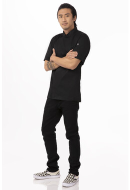 Springfield Chef Jacket Black - 79065 3.jpg