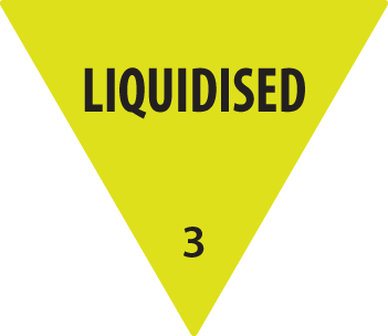 Removable 30mm Triangle Liquidised (Yellow) - 3 triangle 30mm_LIQUIDISED.png