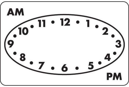 Removable 38 x 25mm Clock Dot - 14070.jpg