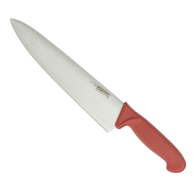 250mm KH Kharve Cooks Knife - Red
