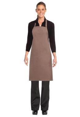 Bib Apron - Brown