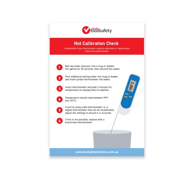 Hot Calibration Check Poster