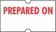 Permanent Prepared On Gun Label - 10 Pack - 54450 Pricing Label Prepared On.jpg