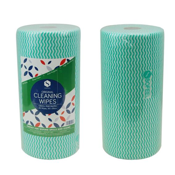 Microfibre Wipe Green 30cm - roll of 85 sheets - 37810 wipes Green.png