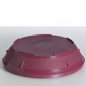 Insulated Plate Cover 230mm - Burgundy