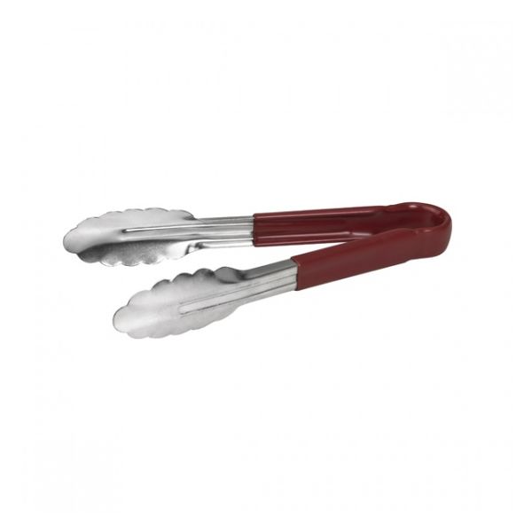Scalloped Tongs - 230mm - Brown - 34040.jpg