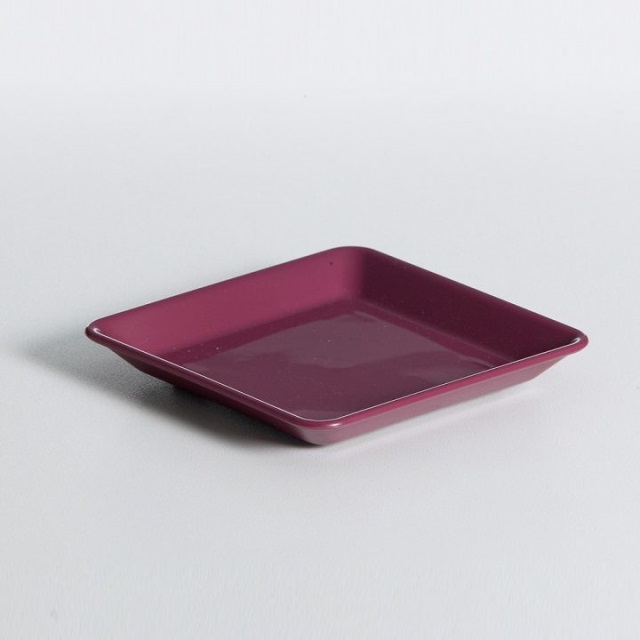Bread/Butter Plate 140 x 140mm Burgundy