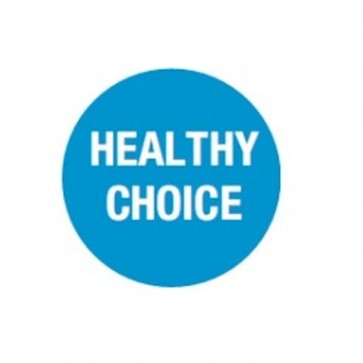 Removable 24mm Circle Healthy Choice (Blue) - big_75080.jpg