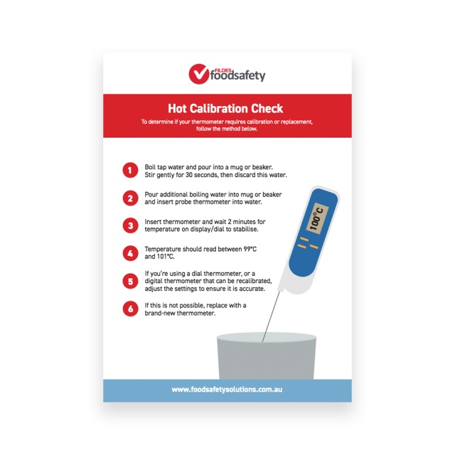 Hot Calibration Check Poster