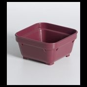 Square Bowl 100 x 100mm - Burgundy