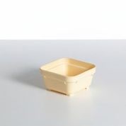 Square Bowl 100 x 100mm - Yellow