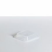 Square Bowl Lid - clear