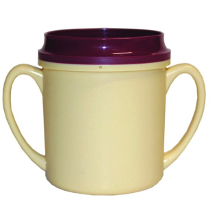 Insulated Double Handled Mug 250ml - Yellow