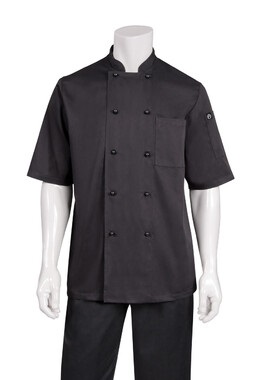 Canberra black chef jacket - 2XL