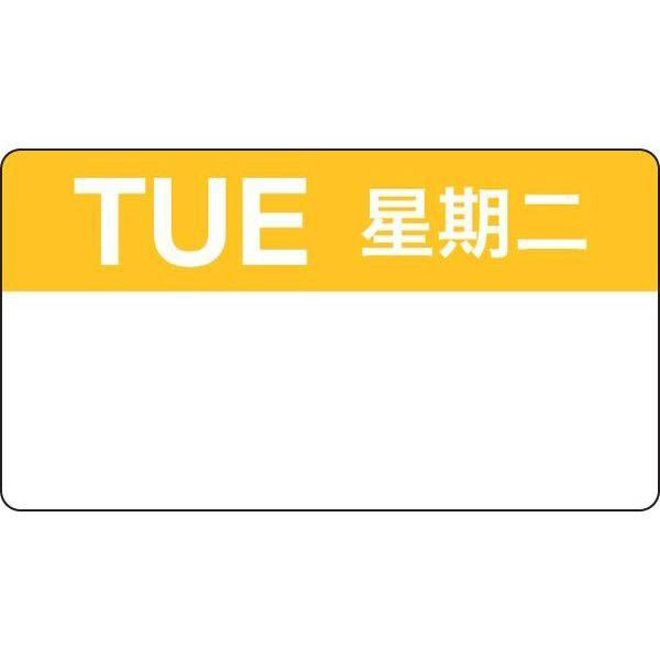 Removable 51 x 28mm Bilingual - Tuesday - 97020.jpg