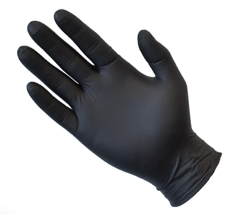 Nitrile Gloves Powder Free Black - M - Box of 100 - 138478_source_1646626037.jpg