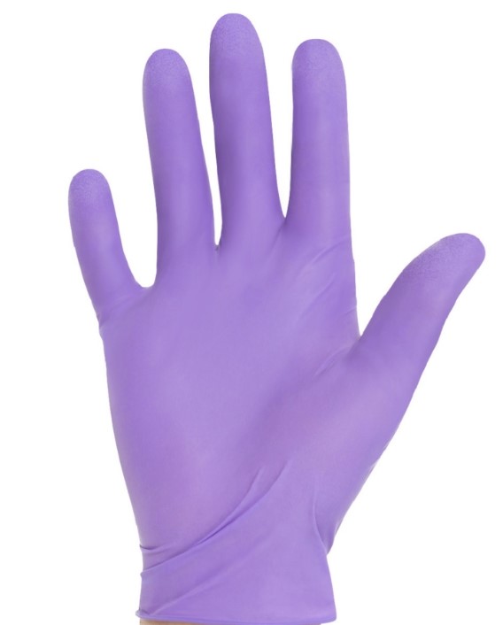 Nitrile Gloves Powder Free Purple - S - Box of 100 - 29910.jpg