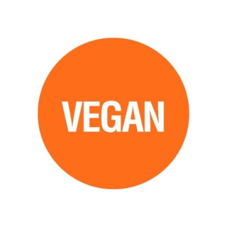 Removable 24mm Circle Vegan (Orange)