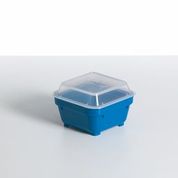 Square Bowl 100 x 100mm - Blue - 38667 squre bowl blue with lid.jpg