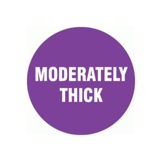 Removable 24mm Circle Moderately Thick (Purple)