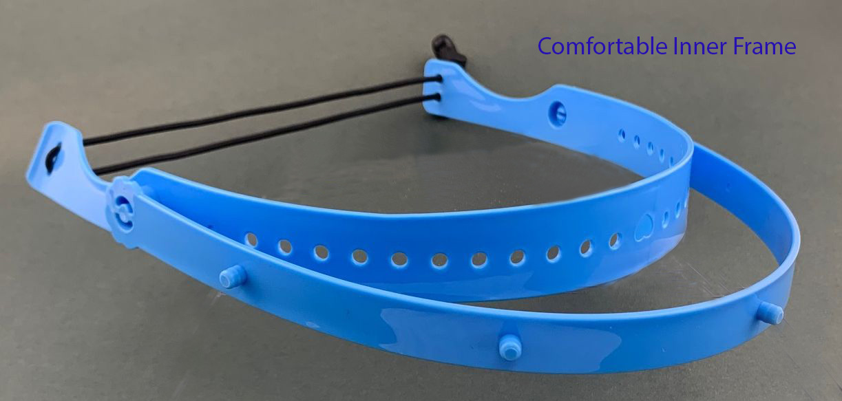 Face Shield Pack - Includes Headband & 5 Shields - 50950 Head Band Frame.jpg