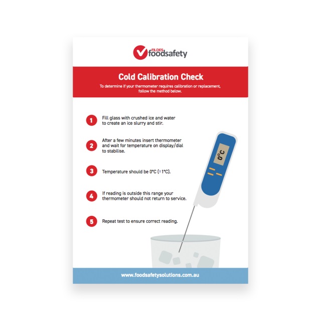 Cold Calibration Check Poster