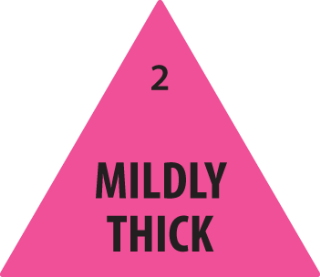 Removable 30mm Triangle Mildly Thick (Pink)