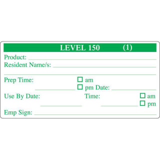 Removable 102 x 47mm Level 150 Prep (Green)