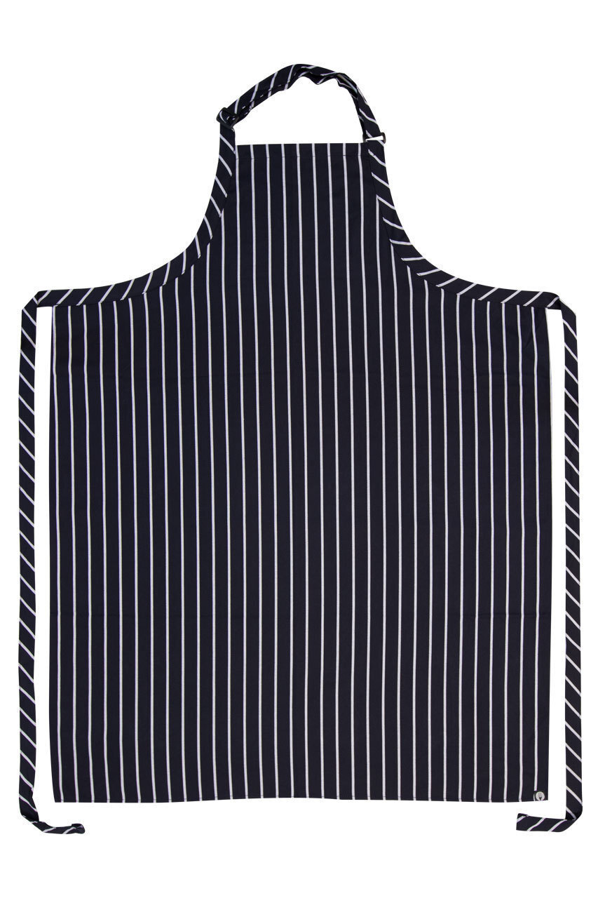 Large Navy & White Striped Bib Apron - 79036.jpg