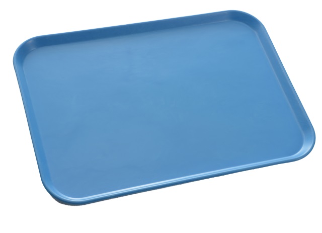 Fibreglass Tray 405 x 280mm - Blue