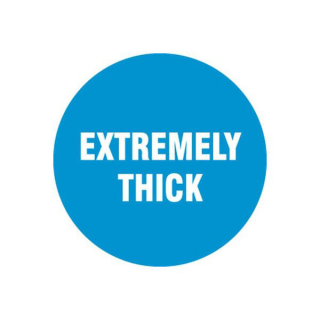 Removable 24mm Circle Extremely Thick (Blue)