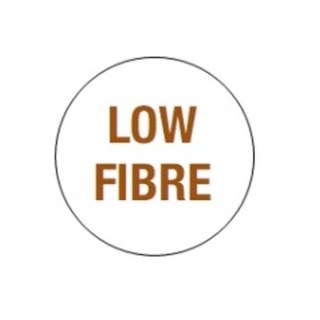 Removable 24mm Circle Low Fibre (Brown)