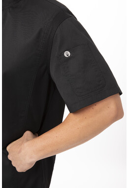 Springfield Chef Jacket Black - Large - 79065 4.jpg