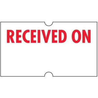 Permanent Received On Gun Label - 10 Pack